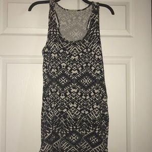 Aztec T-Shirt Dress